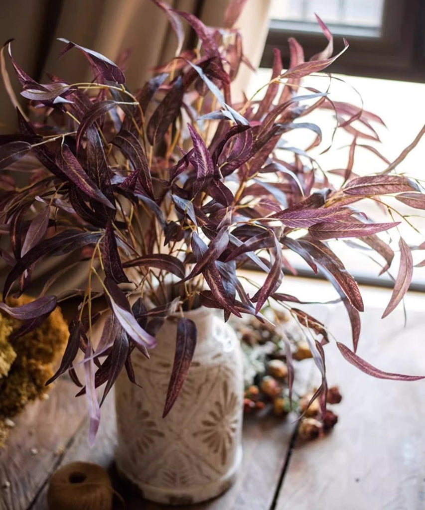 Whispers of Autumn Eucalyptus Stem 33" Tall - RusticReach