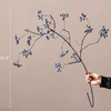 Zen Style Blue Berry Stem 37.5" Tall - RusticReach