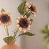 One - Head Artificial Sunflower Stem 19.7" Tall - RusticReach