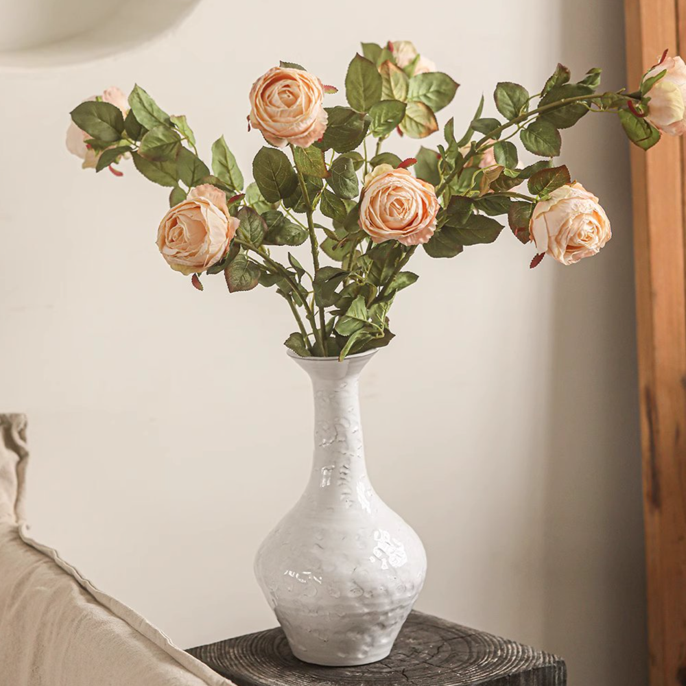 Artificial Single Rose Stem 28.7" Tall