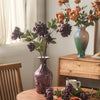 Two - Head Seattle Dahlia Flower Stem 26.7" Tall - RusticReach