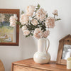 Two - Head Seattle Dahlia Flower Stem 26.7" Tall - RusticReach