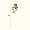 Two - Head Seattle Dahlia Flower Stem 26.7" Tall - RusticReach