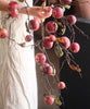 Faux Red Apple Branch Stem 36" Tall - RusticReach