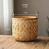 Bamboo Woven Storage Basket - RusticReach
