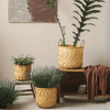 Bamboo Woven Storage Basket - RusticReach