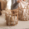 Bohemian Open - Weave Rattan Basket - RusticReach