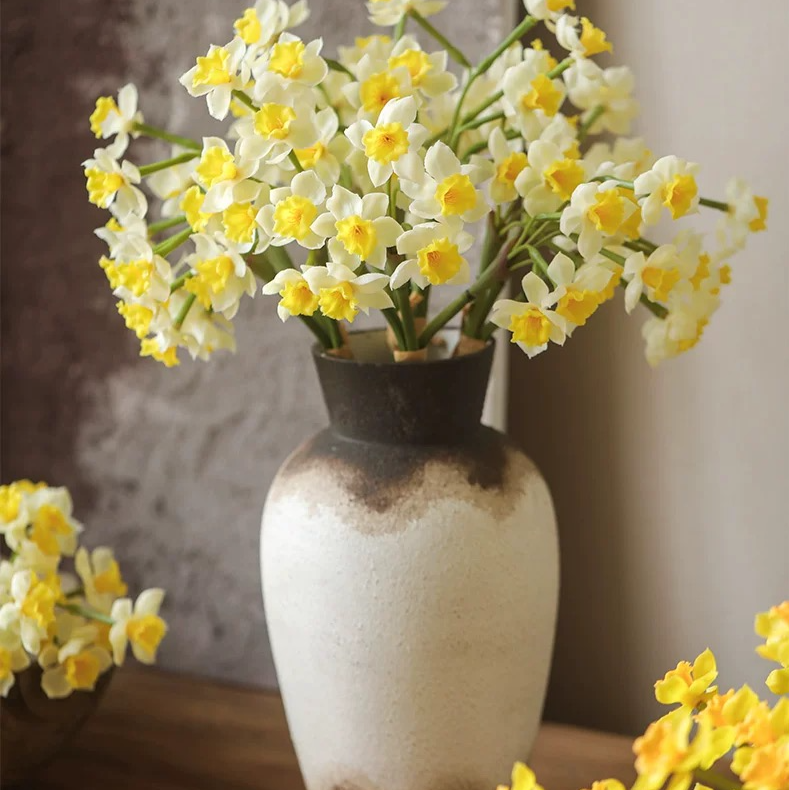 Faux Daffodil Bundle 24" Tall