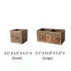 Farmhouse Wooden Box for Succulents or Flowers - RusticReach