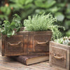 Farmhouse Wooden Box for Succulents or Flowers - RusticReach