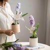Spring Artificial Hyacinth Stem 16" Tall - RusticReach