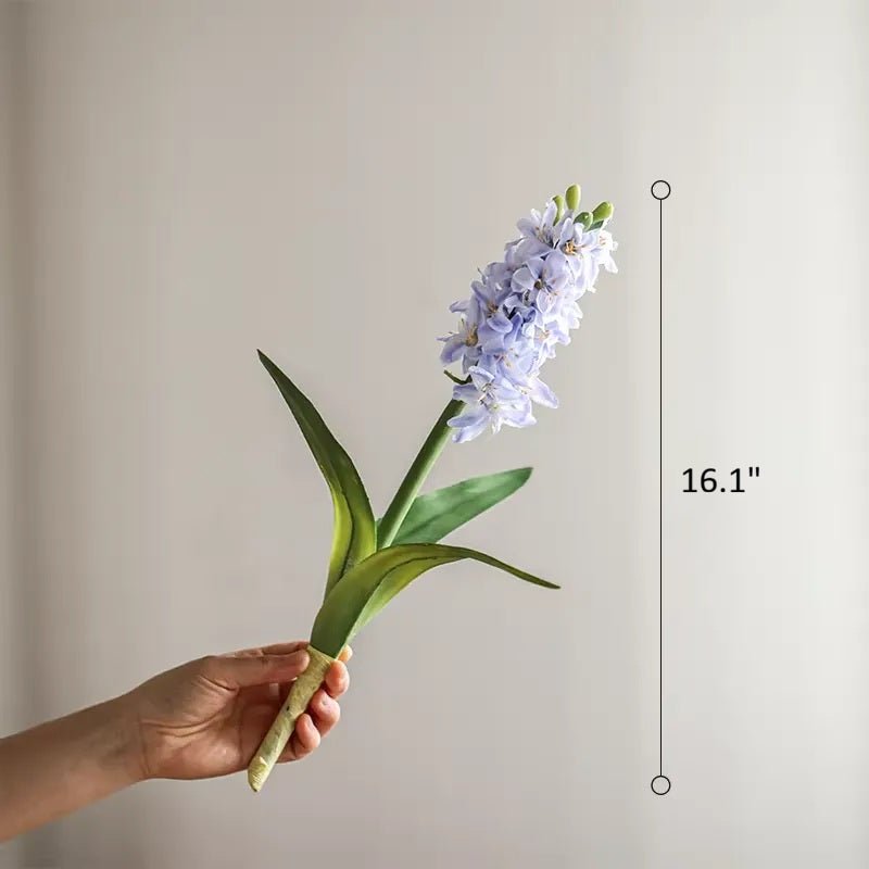 Spring Artificial Hyacinth Stem 16" Tall - RusticReach