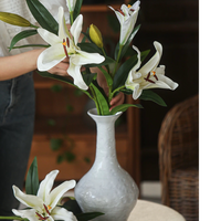 Artificial Real Touch Lily Stem 30" Tall