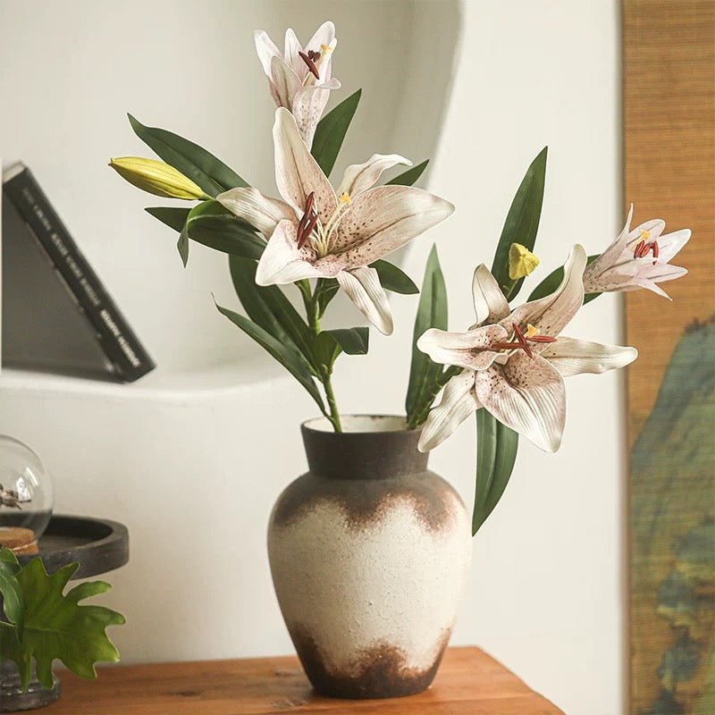 Artificial Real Touch Lily Stem 30" Tall - RusticReach