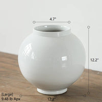 Water-Tight Large Belly Minimalist Vase