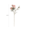 Miriya Large Rose Flower Stem 25.2" Tall - RusticReach