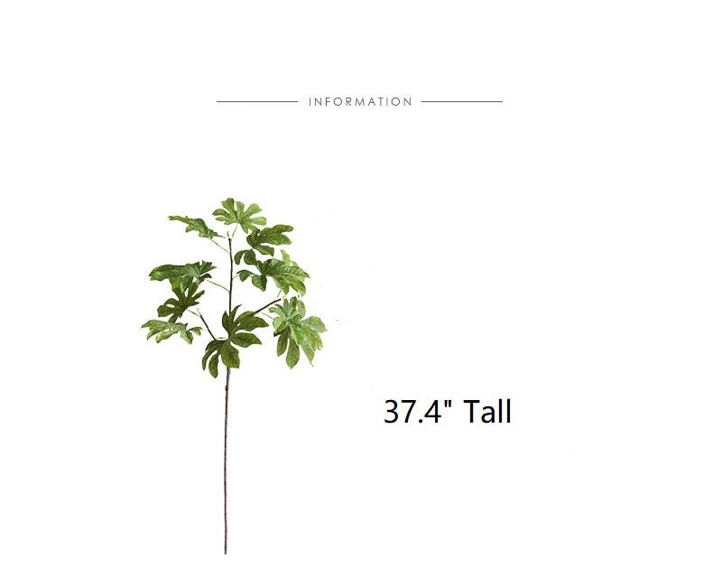 Artificial Octagonal Foliage Branch 37.4" Tall - RusticReach