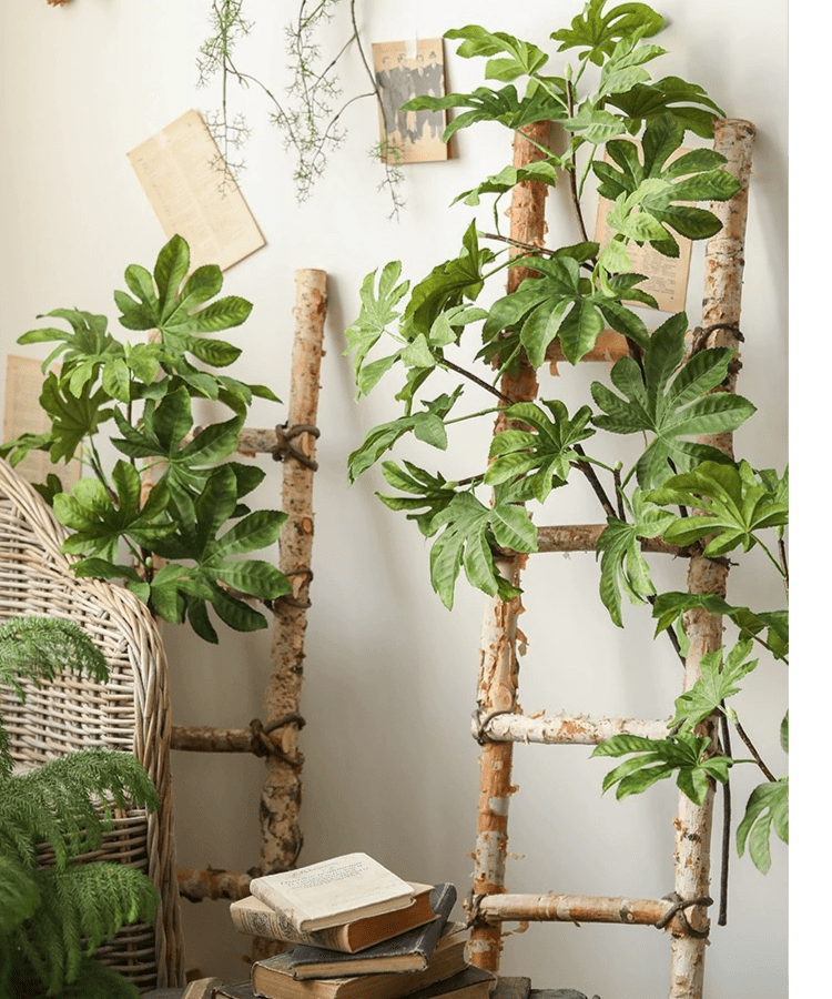 Artificial Octagonal Foliage Branch 37.4" Tall - RusticReach