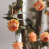 Artificial Small Peony Flower Vine 65" Long - RusticReach