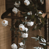 Artificial Small Peony Flower Vine 65" Long - RusticReach
