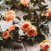 Artificial Small Peony Flower Vine 65" Long - RusticReach
