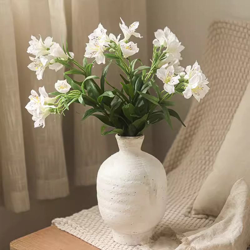 Artificial Peruvian Lily Stem 29.5" Tall - RusticReach
