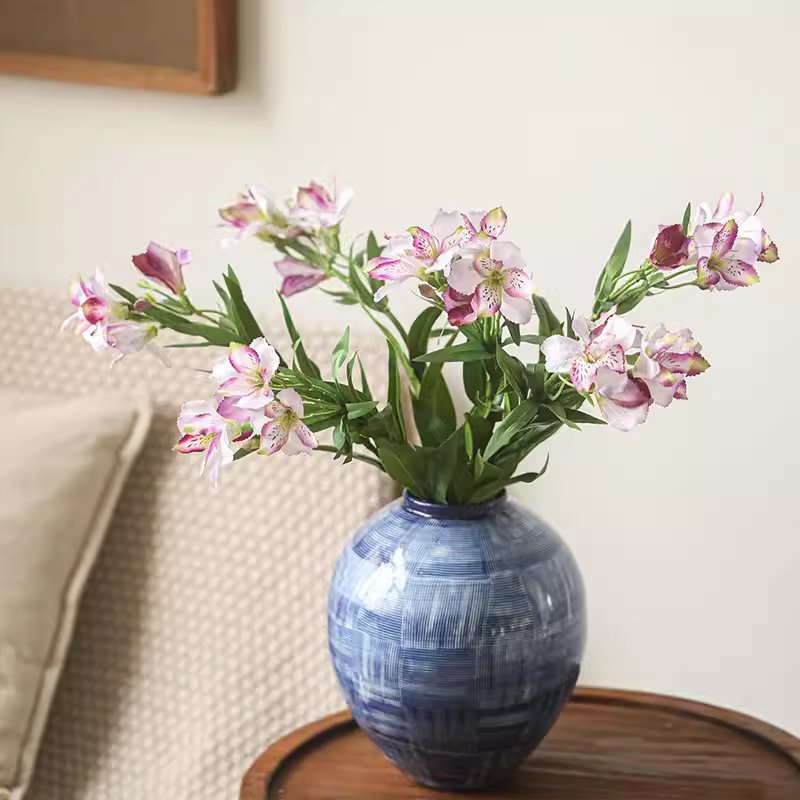 Artificial Peruvian Lily Stem 29.5" Tall - RusticReach