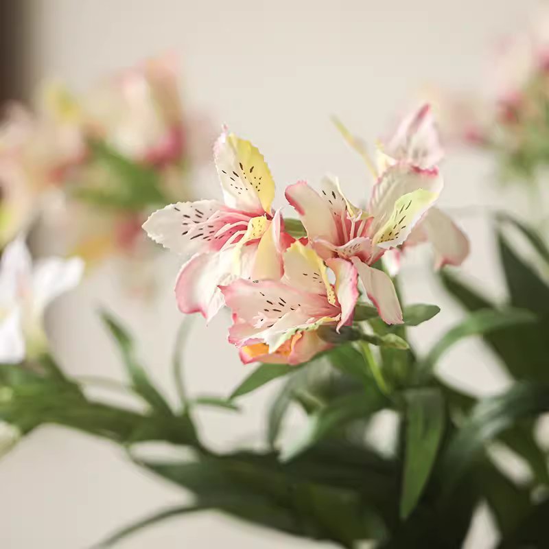 Artificial Peruvian Lily Stem 29.5" Tall - RusticReach