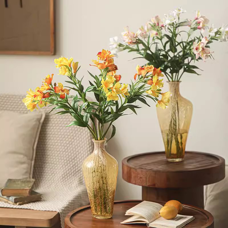 Artificial Peruvian Lily Stem 29.5" Tall - RusticReach