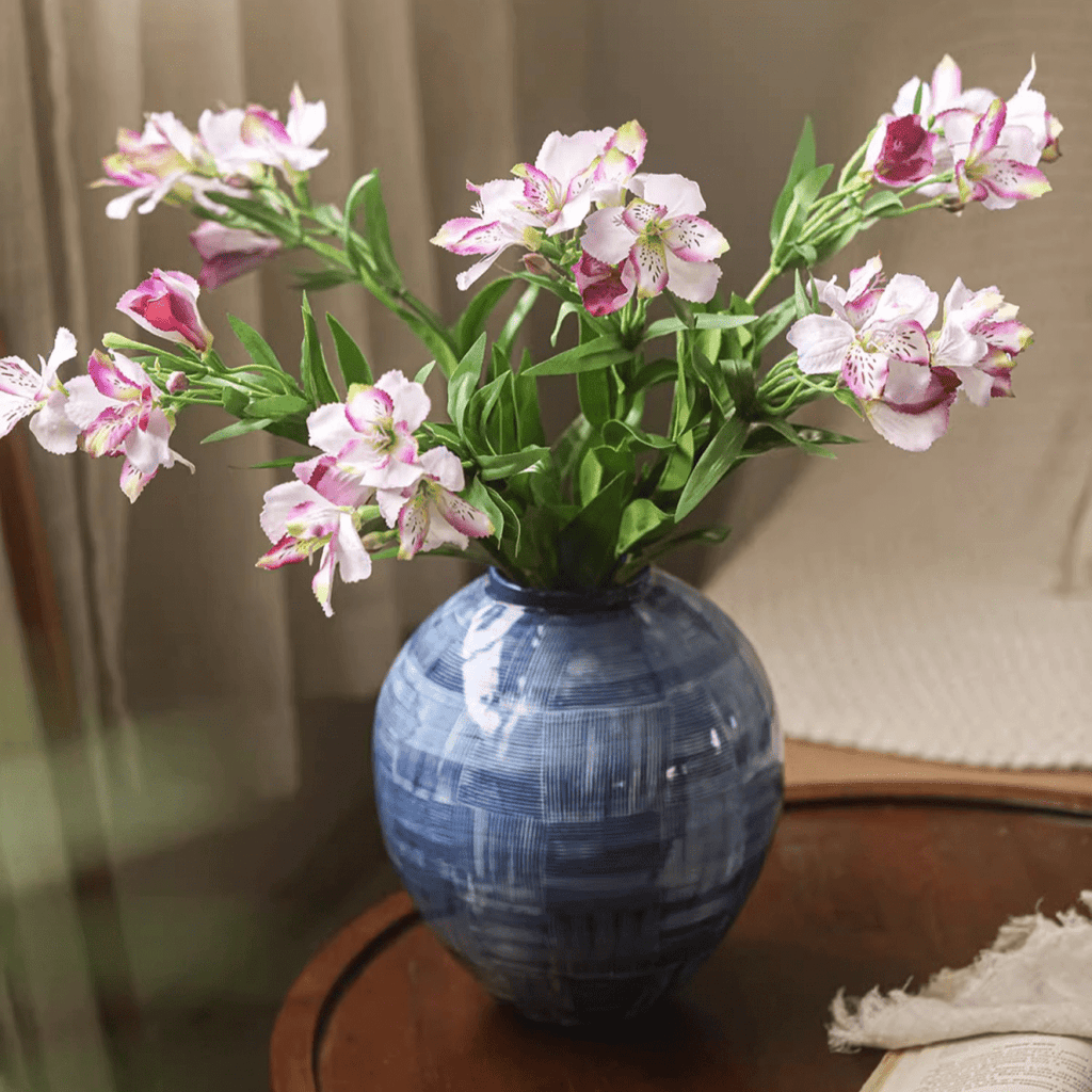 Artificial Peruvian Lily Stem 29.5" Tall - RusticReach