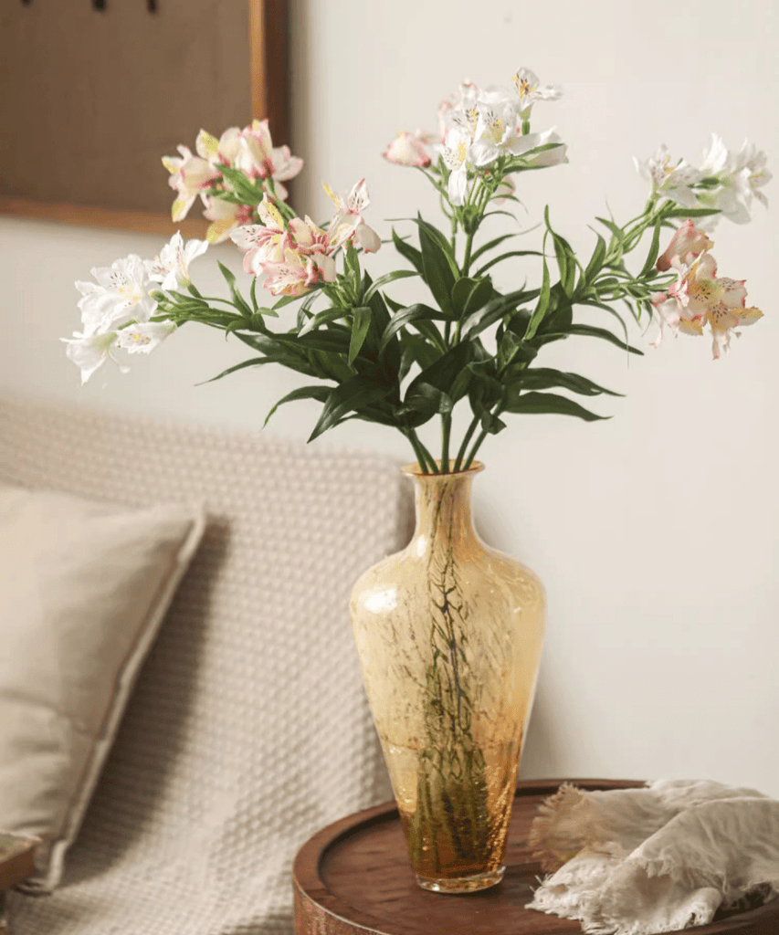 Artificial Peruvian Lily Stem 29.5" Tall - RusticReach
