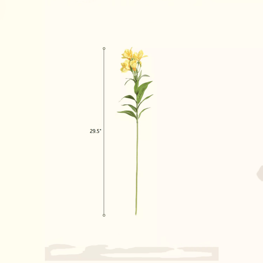 Artificial Peruvian Lily Stem 29.5" Tall - RusticReach