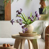 Purple Iris Stem 22" Tall - RusticReach