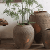 Round Earthenware Brown Pot - RusticReach