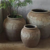 Round Earthenware Pot - RusticReach