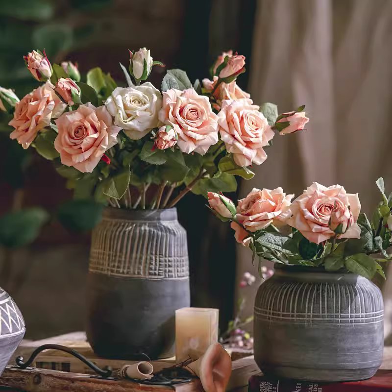 Rolled Edge American Rose Stem 18" Tall - RusticReach