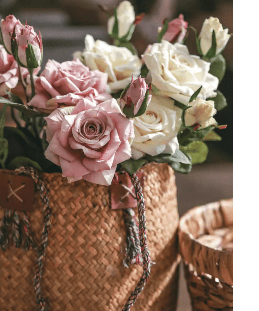 Rolled Edge American Rose Stem 18" Tall - RusticReach