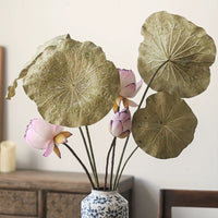 Artificial Rustic Lotus Stem