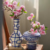 Small Peach Blossom Flower Stem 16.5" Tall - RusticReach