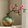 Small Peach Blossom Flower Stem 16.5" Tall - RusticReach