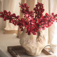 Single Red Orchid Stem 24" Tall