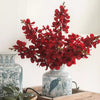 Single Red Orchid Stem 24" Tall - RusticReach