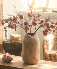 Homestead Solid Wood Décor Vase - RusticReach