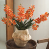 Faux Vanda Orchid Stem 24" Tall - RusticReach