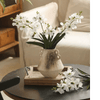 Faux Vanda Orchid Stem 24" Tall - RusticReach