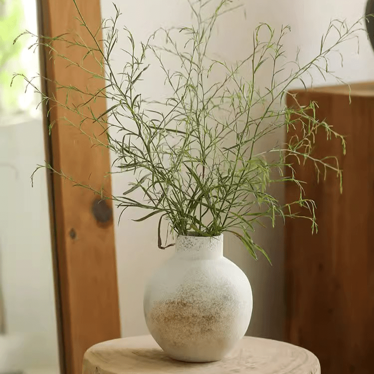 Watertight Coarse Round - Body Ceramic Vase - RusticReach
