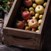 Wooden Wagon Planter Garden Flower Box - RusticReach