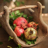 Rustic Wooden Basket Tray - RusticReach