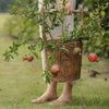 Old - fashioned Wooden Round Bucket - RusticReach