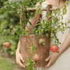 Old - fashioned Wooden Round Bucket - RusticReach